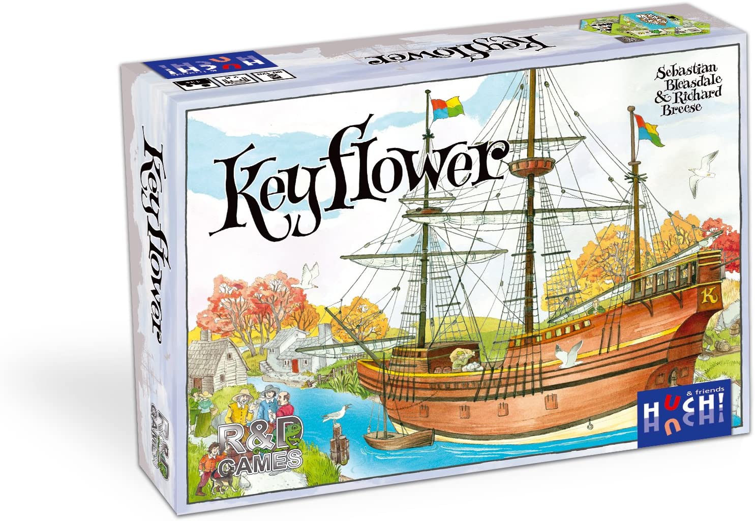 Keyflower Board Game - WiredVillage Games - R&D Games